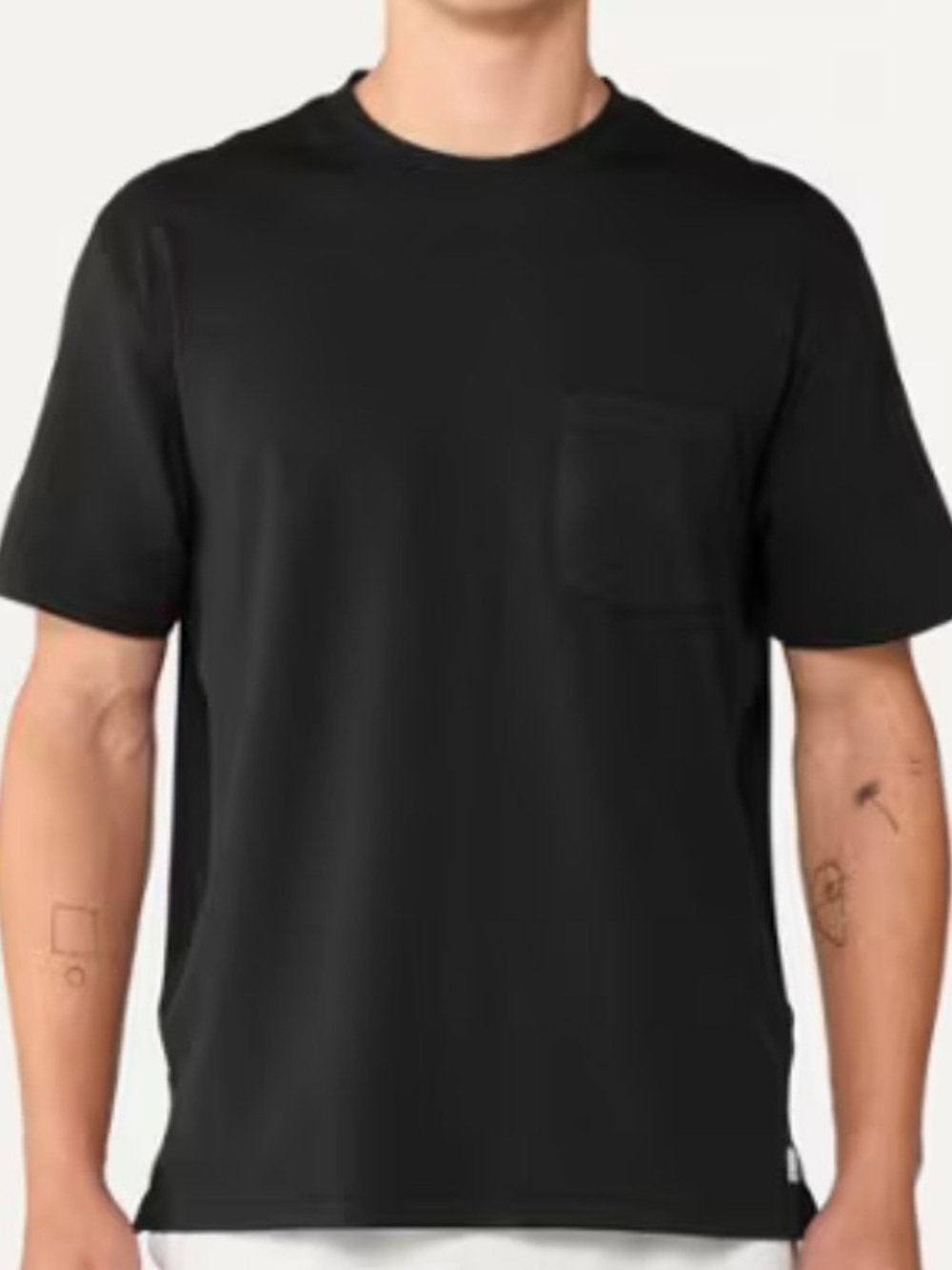 Vuori Pocket T-shirt Black